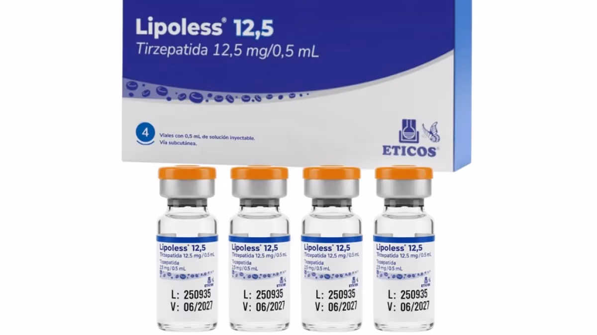 Lipoless: riscos da "tirzepatida" paraguaia sem registro